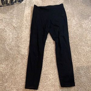 Black High Rise Pants